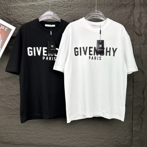 Givenchy Classic Letter Logo T-shirt Couple Casual Short Sleeves