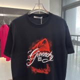 Givenchy Shark Foam Printed T-shirt Couple Cotton Short Sleeve