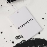 Givenchy Fashion Printed Round Neck Sweater Couple Oversize Pullover Top