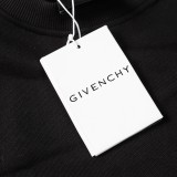 Givenchy Star Embroidered Hot Diamond Sweater Couple Oversize Round Neck Top