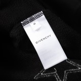 Givenchy Star Embroidered Hot Diamond Sweater Couple Oversize Round Neck Top