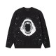Givenchy Fashion Printed Round Neck Sweater Couple Oversize Pullover Top