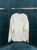 Givenchy Star Embroidered Hot Diamond Sweater Couple Oversize Round Neck Top