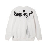 Givenchy Fashion 4G Colored Printed Round Neck Sweater