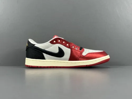 Trophy Room x Nike Air Jordan 1 Low OG Away Men Basketball Sneakers Shoes