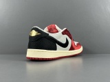 Trophy Room x Nike Air Jordan 1 Low OG Away Men Basketball Sneakers Shoes