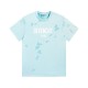 Givenchy Classic Letter Print Perforated T-shirt Unisex Casual Round Neck Short Sleeve Two Colors