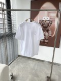 Givenchy Logo Embroidered Short Sleeves Unisex Casual Cotton T-shirt