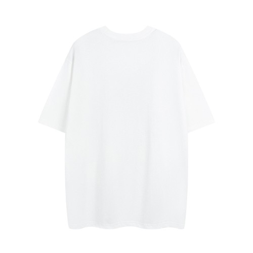 Gucci Logo Print Short Sleeves Unisex Casual Cotton T-Shirts