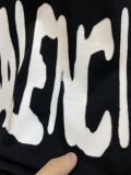 Gucci x Balenciaga Inkjet Logo Printing Short Sleeves Unisex Casual Cotton T-Shirts