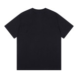 Givenchy 3D Printed T-shirt Couple Casual Loose Short Sleeves