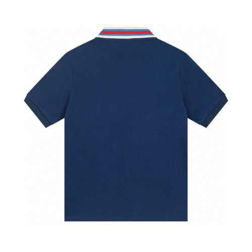Gucci GG Embroidered Pocket Polo Short Sleeves