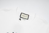 Gucci Alphabet Number Print T-shirt Unisex Casual Cotton Short Sleeves