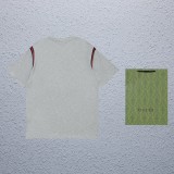 Gucci Classic Contrast Panel Short Sleeve Couple Loose Round Neck T-shirt