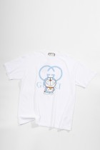 Gucci x Doraemon Couple Classic Printed Round Neck Short Sleeve