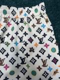 Louis Vuitton x Tyler Unisex Classic Monogram Craggy Pattern Silk Shorts