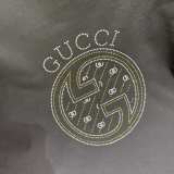 Gucci Hot Diamond Logo Round Neck T-shirt Couple Casual Cotton Short Sleeves