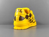 Louis Vuitton Trainer Fashion Low Casual Board Shoes Men Checker Rendering Sneakers Yellow