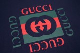 Gucci 3D Double G Printed Short Sleeve Couple Casual Loose T-shirt
