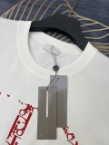 Dior Letter Logo Print Short Sleeve Unisex Casual High Street T-Shirt