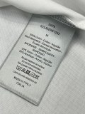 Dior Embroidered Logo Print Short Sleeve Unisex Casual High Street T-Shirt