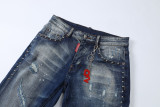 Dsquared2 New Fashion Jeans Washed Vintage Street Pants