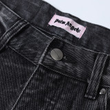 Palm Angels Fashion Vintage Jeans Casual Street Men's Slim Pants