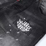 Dsquared2 Distressed Patches Jeans Casual Street Pants