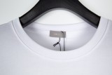 Dior Green Logo Print T-shirt Couple Fashion Cotton Short Sleeves