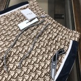 Dior Full Print Logo Shorts High Street Loose Tight Drawstring Pants