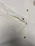 Dior Classic Christian Dior Couture Coach Jacket Men Cotton Denim Fabric Patch Casual Sports Jacket