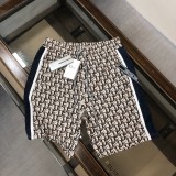Dior Full Print Logo Shorts High Street Loose Tight Drawstring Pants