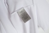 Dior Graffiti Logo Print T-shirt Couple Round Neck Cotton Short Sleeves