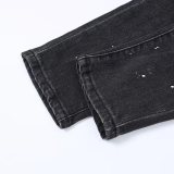 Dsquared2 Distressed Patches Jeans Casual Street Pants