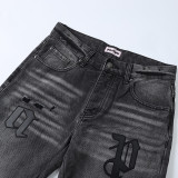 Palm Angels Fashion Vintage Jeans Casual Street Men's Slim Pants