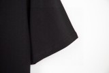 Dior Large Logo Printed T-shirt Unisex Round Neck Cotton Short Sleeve