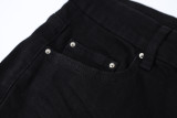 Amiri New Fashion Men's Jeans Casual Street Stretch Slim Ripped Pants