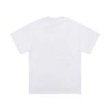 Dior Classic Logo Embroidered Short sleeved Unisex Loose Cotton T-shirt
