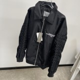 Dior New Jackets Unisex Embroidered Heavy Industry Coat