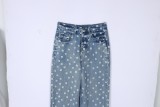 Amiri Fashion Design Pants Unisex Vintage Casual Street Jeans