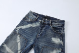 Amiri Fashion Street Vintage Jeans Ripped Slim Pants