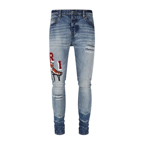 Amiri New Fashion Slim Jeans Casual Street Vintage Pants