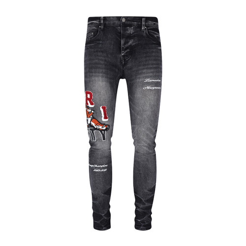 Amiri New Fashion Washed Jeans Vintage Casual Street Pants