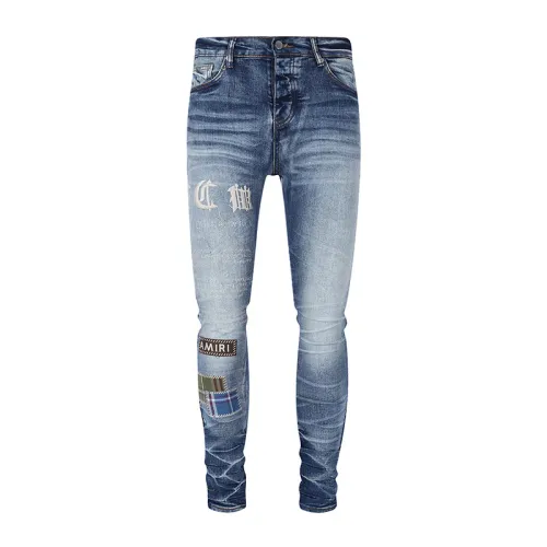 Amiri New Fashion Skinny Jeans Casual Street Vintage Pants