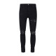 Amiri New Fashion Men's Jeans Casual Street Stretch Slim Ripped Pants