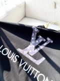 Louis Vuitton Classic Logo Printed Short Sleeved Unisex Cotton Casual T-shirt