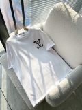 Louis Vuitton Logo Printed Short Sleeved Unisex Cotton Casual T-shirt