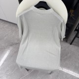 Dior Classic Casual Solid T-shirts Knitted Short Sleeve