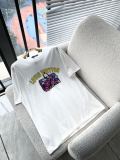 Louis Vuitton Logo Bag Printed Short Sleeve Unisex Cotton Loose T-shirt