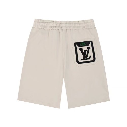 Louis Vuitton Classic Logo Embroidered Shorts Unisex Versatile Casual Sports Pants